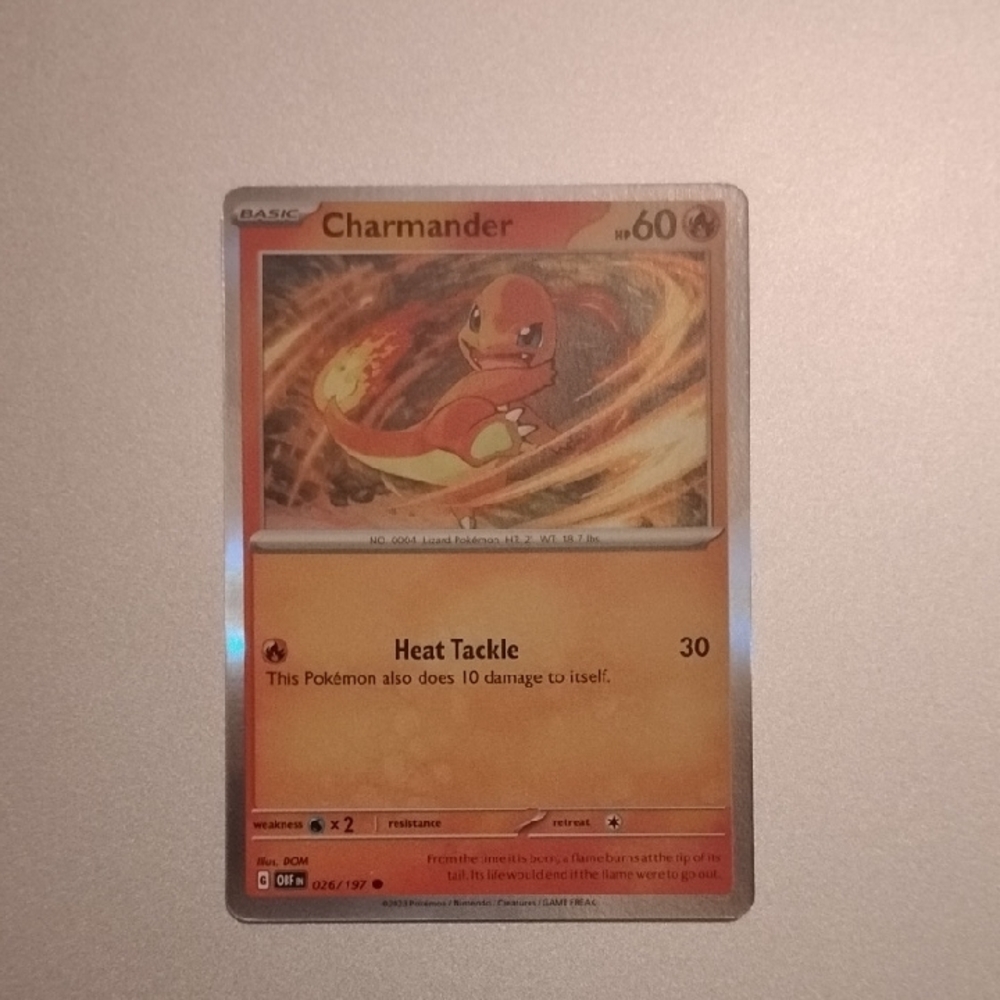 Charmander Pokémon Card